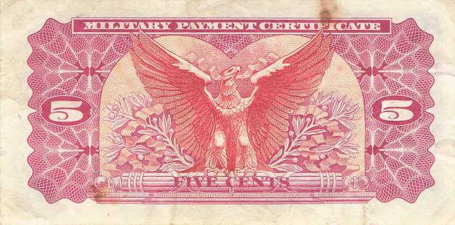 USA MPC Series 692 p.M91 5 Cents 1970 VF